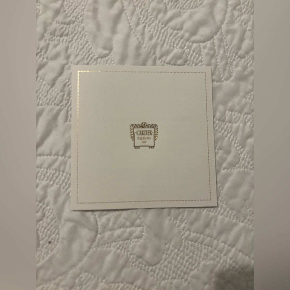 Cartier magnetic box, shopping bag & return envelope Authentic - Picture 9 of 9